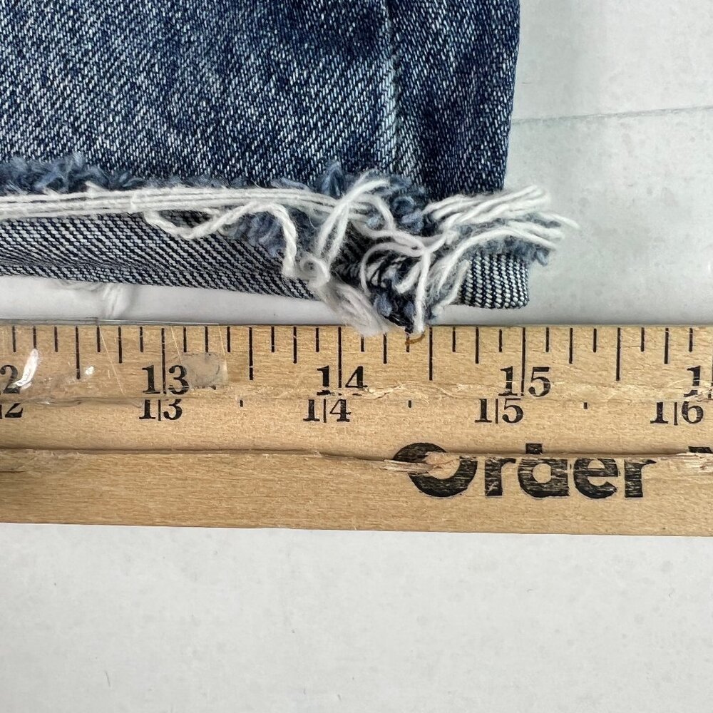 Kut From The Kloth Jean Short Women 36* Taylor High Rise Blue Denim Jorts Tag 14 - Picture 11 of 15
